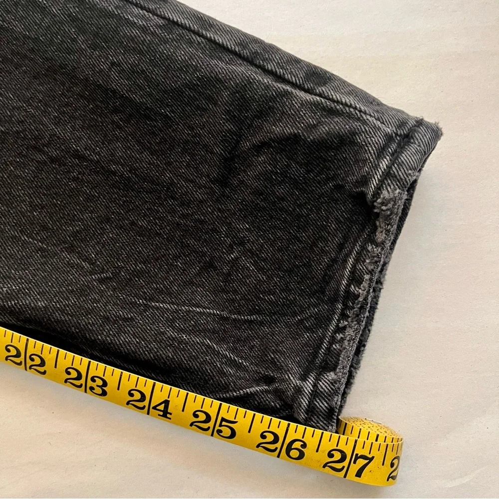 Abercrombie & Fitch Black The Mom High Rise Curve Love Jeans - Picture 14 of 14